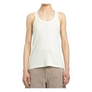 Sleeveless Tops Lemaire , Yellow , Dames
