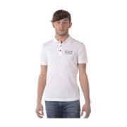 Polo Shirts Emporio Armani EA7 , White , Heren