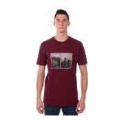 Dubbele Beweging T-Shirt Sweatshirt Daniele Alessandrini , Red , Heren