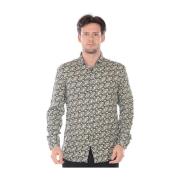 Basis Naadloos Shirt Daniele Alessandrini , Multicolor , Heren