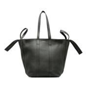 Pre-owned Leather totes Balenciaga Vintage , Black , Dames