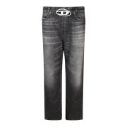 Jeans Diesel , Black , Heren