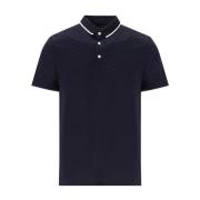 Polo Shirts Emporio Armani , Blue , Heren