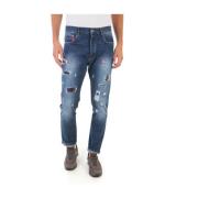 Jeans Daniele Alessandrini , Blue , Heren