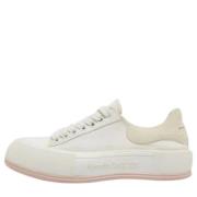 Pre-owned Canvas sneakers Alexander McQueen Pre-owned , White , Dames