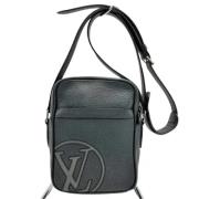 Pre-owned Leather louis-vuitton-bags Louis Vuitton Vintage , Black , D...