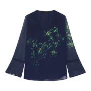 Blouses Shirts Elena Mirò , Blue , Dames