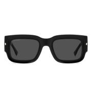 Stoere Heren Zonnebril D2 0089/S 2M2 Dsquared2 , Black , Unisex