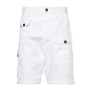 Casual Shorts Dsquared2 , White , Heren