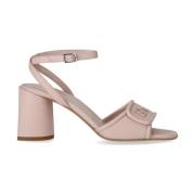 High Heel Sandals Emporio Armani , Pink , Dames