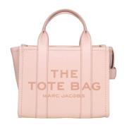Roze Leren Shopper Handtas Marc Jacobs , Pink , Dames