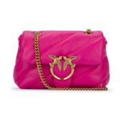 Shoulder Bags Pinko , Pink , Dames