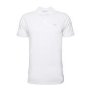 Witte T-shirts en Polos Barbour , White , Heren