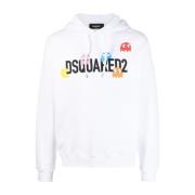 Hoodies Dsquared2 , White , Heren