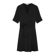 Relaxte wikkeljurk Marc O'Polo , Black , Dames