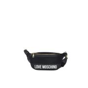 City Lover Logo Marsupio Love Moschino , Black , Dames