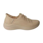 Natuurlijke Ultra Flex Dames Sneakers Skechers , Beige , Dames