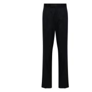 Straight Trousers Ermenegildo Zegna , Blue , Heren