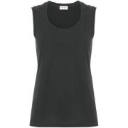 T-Shirts Saint Laurent , Black , Dames