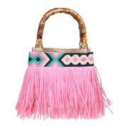 Handbags La Milanesa , Pink , Dames