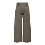 Wide Trousers Jacqueline de Yong , Beige , Dames