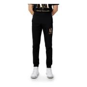 Geprintte katoenen joggingbroek met voorzakken Armani Exchange , Black...