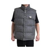 Vests Dolce & Gabbana , Gray , Heren