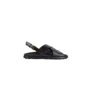 Flat Sandals Tod's , Black , Dames