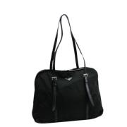 Pre-owned Fabric prada-bags Prada Vintage , Black , Dames