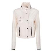 Light Jackets Moncler , Pink , Dames