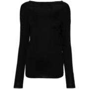 Sweatshirts Fabiana Filippi , Black , Dames