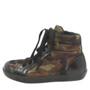 Pre-owned Leather sneakers Prada Vintage , Multicolor , Dames