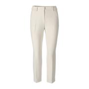 Slim-fit Trousers Max Mara Weekend , White , Dames