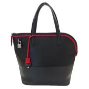 Pre-owned Leather totes Hermès Vintage , Black , Dames