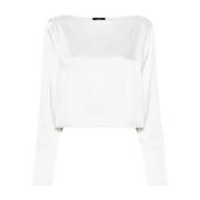 Blouses Theory , White , Dames