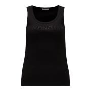 T-Shirts Moncler , Black , Dames