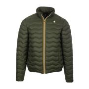 Down Jackets K-Way , Green , Heren