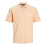 Polo Shirts Jack & Jones , Pink , Heren