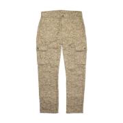 Cropped Trousers Daily Paper , Beige , Heren