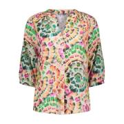 Geisha blouse Blouse 43204/720 sand/emerald Geisha , Multicolor , Dame...