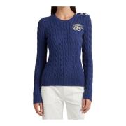 Blauwe Sweaters van Lauren Ralph Lauren , Blue , Dames
