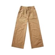 Wide Trousers Blauer , Brown , Dames
