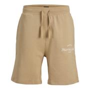 Tijdloze Ocean Club Sweat Shorts Jack & Jones , Beige , Heren