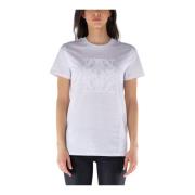 Verhoog je casual garderobe met Taverna T-shirt Max Mara , White , Dam...