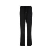 Wide Trousers Calvin Klein , Black , Dames