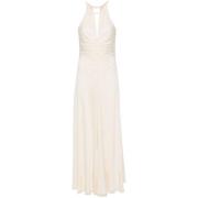 Maxi Dresses Twinset , Beige , Dames