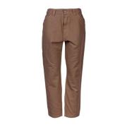 Klassieke Straight Broek Mauro Grifoni , Brown , Heren