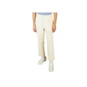 Trousers Officine Générale , White , Heren