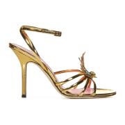 High Heel Sandals Dsquared2 , Yellow , Dames