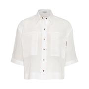Shirts Brunello Cucinelli , White , Dames